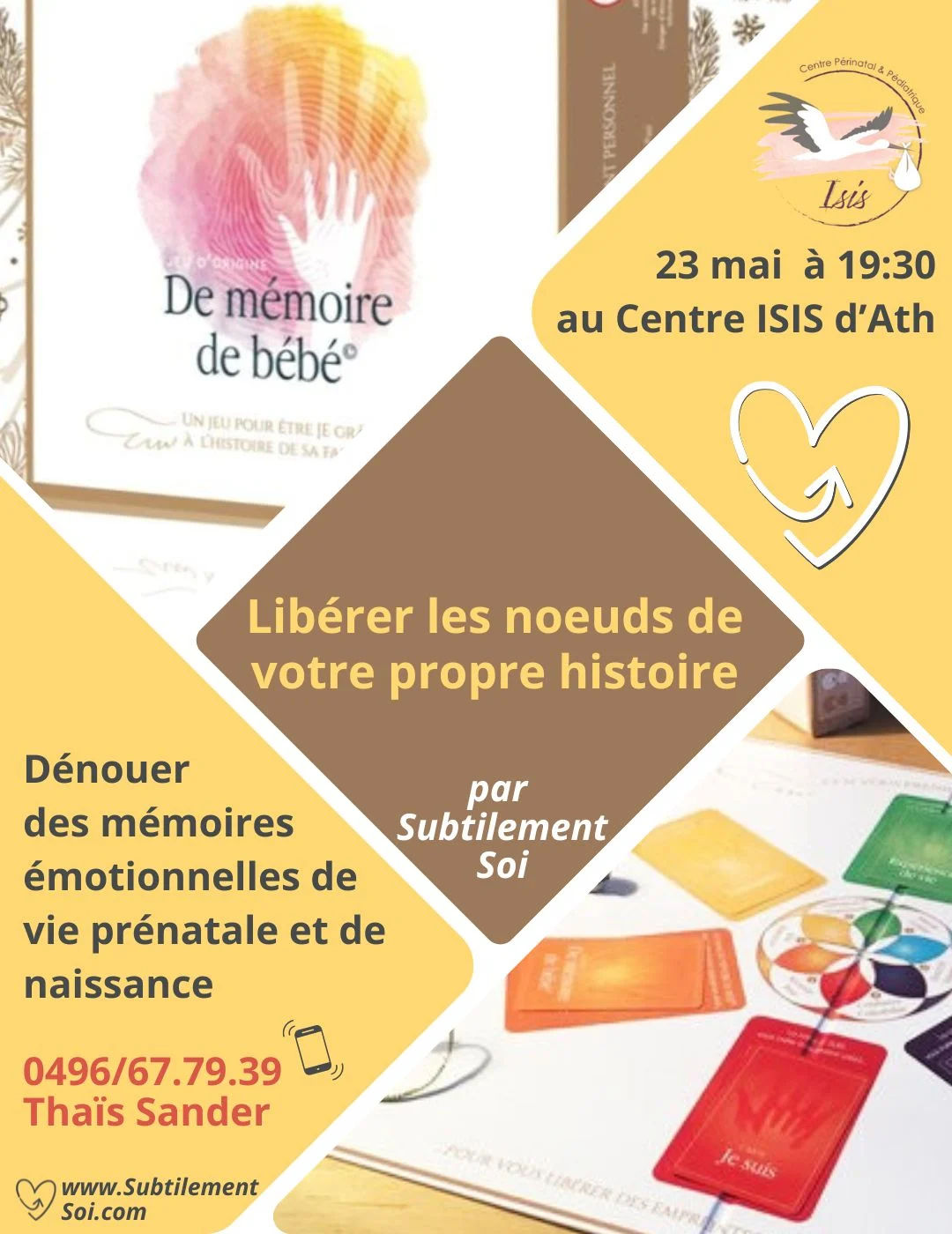 Atelier jeu "De mémoire de bébé" 🤔😜
